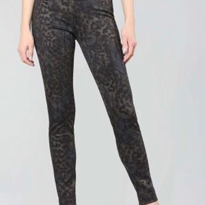 Lisette L Thinny Pant Style 83044 Marley Leopard Size 4 Brown/Black